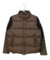 UNDERCOVER（アンダーカバー）の古着「05AW Arts&Crafts期 LEATHER SLEEVE DOWN JACKET/Archive」｜ブラウン