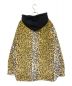 SUPREME (シュプリーム) fleece zip up hooded shirt イエロー×ブラック サイズ:L：24800円
