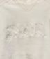 中古・古着 Christian Dior (クリスチャン ディオール) PETER DOIG (ピーター・ドイグ) フロントロゴ刺繍クルーネックスウェット ホワイト サイズ:M：49800円