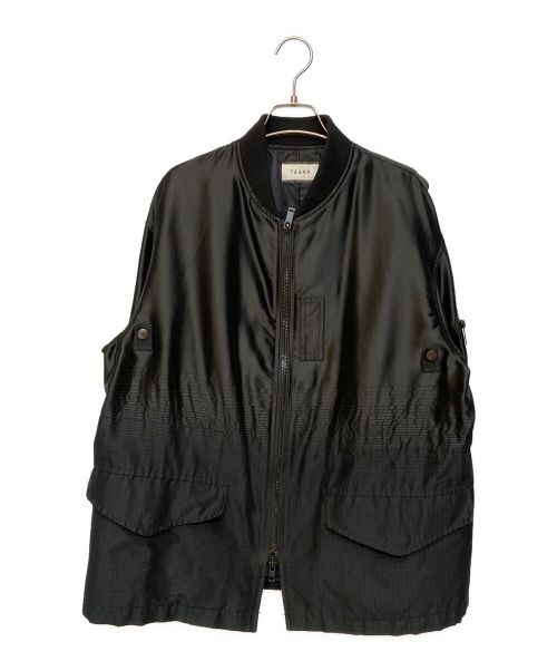 TAAKK（ターク）TAAKK (ターク) FADEAWAY SERIES BLOUSON ブラック サイズ:2の古着・服飾アイテム