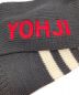 Y-3 (ワイスリー) adidas (アディダス) ロゴワッペンマフラー ブラック：10000円