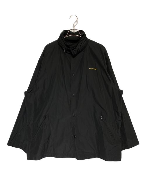 BALENCIAGA（バレンシアガ）BALENCIAGA (バレンシアガ) オーバーサイズナイロンジャケット ブラック サイズ:46の古着・服飾アイテム