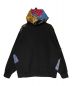 SUPREME (シュプリーム) Patchwork Zip Up Hooded Sweatshirt ブラック×マルチカラー サイズ:SIZE L：34800円