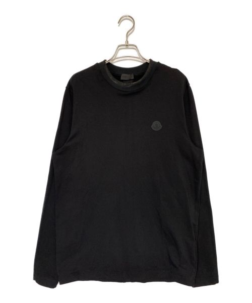MONCLER（モンクレール）MONCLER (モンクレール) ロングスリーブTシャツ ブラック サイズ:SIZE Mの古着・服飾アイテム
