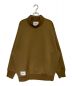 WTAPS（ダブルタップス）の古着「MOCK NECK / SWEATER / POLY. FORTLESS」｜カーキ