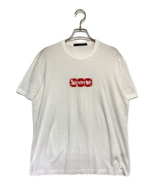 SUPREME（シュプリーム）SUPREME (シュプリーム) LOUIS VUITTON (ルイ ヴィトン) Box Logo Tee ホワイト サイズ:Mの古着・服飾アイテム