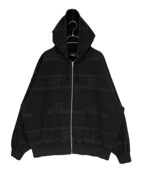 SUPREME（シュプリーム）SUPREME (シュプリーム) UNDERCOVER (アンダーカバー) Zip Up Hooded Sweatshirt ブラック サイズ:Lの古着・服飾アイテム