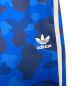 中古・古着 A BATHING APE (アベイシングエイプ) adidas (アディダス) CAMO JERZEY PANTS ブルー サイズ:M：5800円