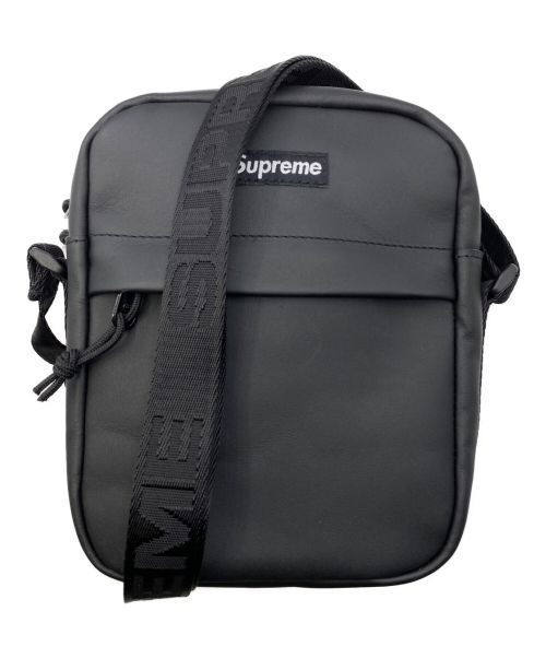 SUPREME（シュプリーム）SUPREME (シュプリーム) Leather Shoulder Bag ブラック サイズ:- 未使用品の古着・服飾アイテム