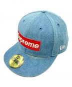 SUPREMEシュプリーム）の古着「Box Logo Cap」｜ブルー