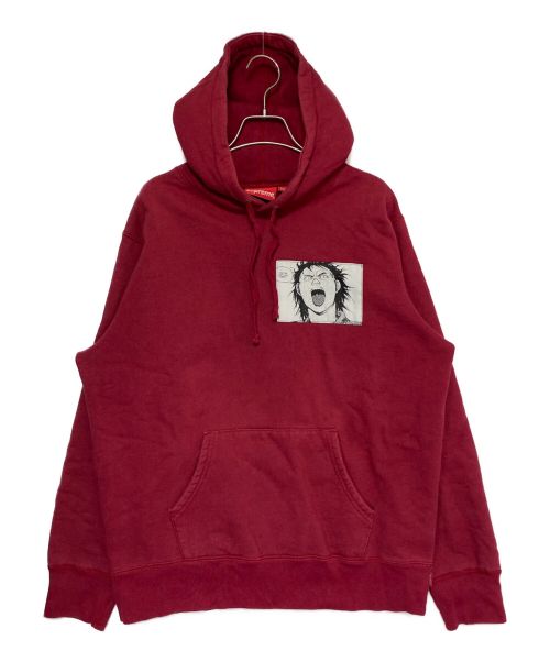 SUPREME（シュプリーム）SUPREME (シュプリーム) AKIRA (アキラ) Patches Hooded Sweatshirt レッド サイズ:Mの古着・服飾アイテム