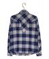 CHROME HEARTS (クロムハーツ) チェックシャツ ブルー サイズ:XS：69800円