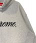 中古・古着 SUPREME (シュプリーム) Raised Script Hooded Sweatshirts グレー サイズ:L：29800円