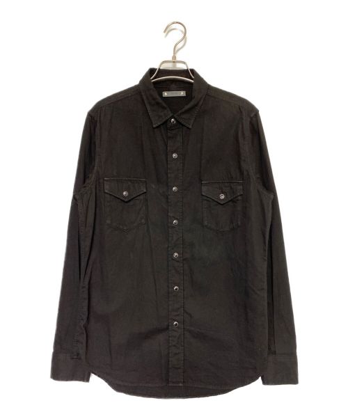 MINEDENIM（マインデニム）MINEDENIM (マインデニム) シャツ ブラック サイズ:3の古着・服飾アイテム
