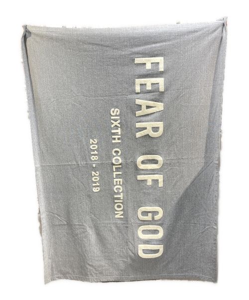 Fear Of God（フィア・オブ・ゴッド）Fear Of God (フィア・オブ・ゴッド) Chenille Embroidered Throw Blanket サイズ:-の古着・服飾アイテム