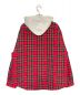 SUPREME (シュプリーム) Tartan Flannel Hooded Shirt レッド サイズ:L：24800円
