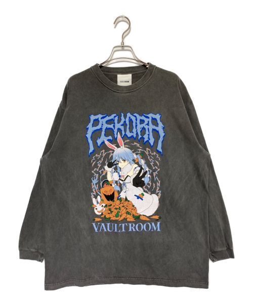 VAULTROOM（ボルトルーム）VAULTROOM (ボルトルーム) ロングスリーブTシャツ グレー サイズ:XLの古着・服飾アイテム