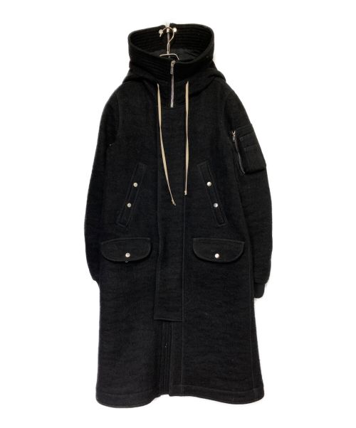 RICK OWENS（リックオウエンス）RICK OWENS (リックオウエンス) MEGAPARKA ブラック サイズ:48の古着・服飾アイテム