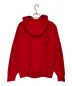 SUPREME (シュプリーム) Micro Logo Hooded Sweatshirt レッド サイズ:S：22000円