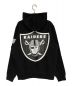 SUPREME (シュプリーム) NFL (エヌエフエル) Raiders 47 Hooded Sweatshirt ブラック サイズ:M：20000円