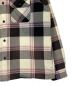 中古・古着 SUPREME (シュプリーム) Quilted Flannel Shirt ホワイト×ブラック サイズ:M：19000円