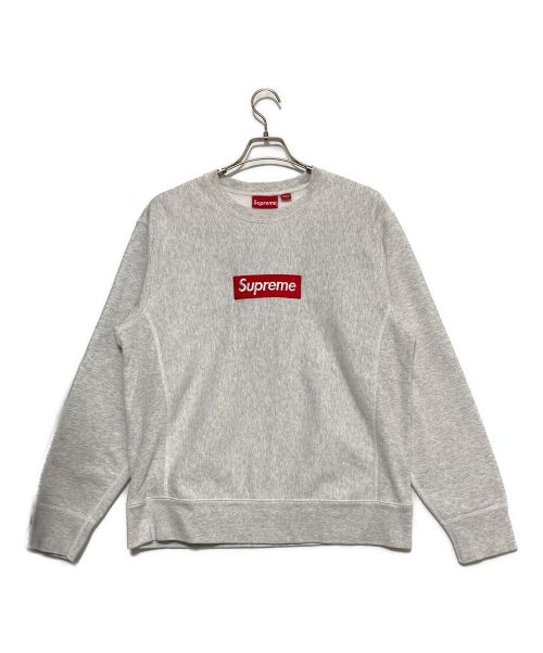 SUPREME（シュプリーム）SUPREME (シュプリーム) Box Logo Crewneck Sweatshirts グレー サイズ:Mの古着・服飾アイテム