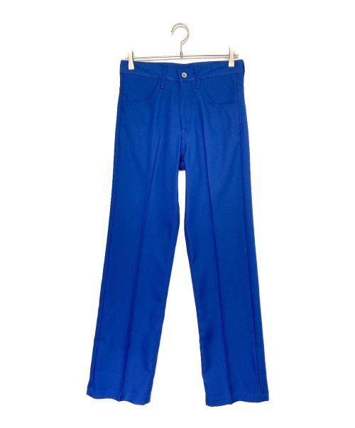 DAIRIKU（ダイリク）DAIRIKU (ダイリク) Straight Pressed Pants ブルー サイズ:27 未使用品の古着・服飾アイテム