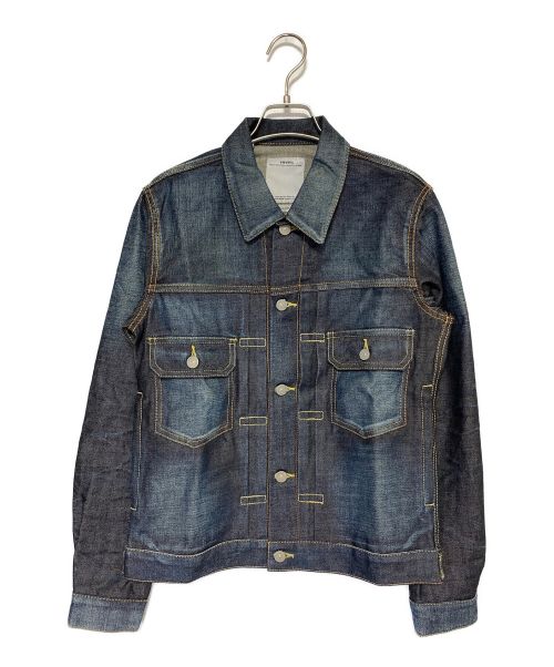 VISVIM（ビズビム）VISVIM (ビズビム) NONWASHED Denim Jean Jacket インディゴ サイズ:1の古着・服飾アイテム
