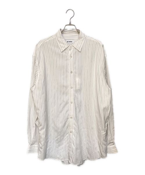 Hed Mayner（ヘド メイナー）Hed Mayner (ヘド メイナー) ストライプシャツ ホワイト サイズ:Sの古着・服飾アイテム