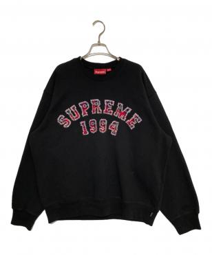 Plaid Arc Crewneck