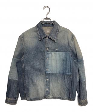 26SS Patchwork Effect Overshirt ( パッチワーク エフェクト オーバーシャツ )