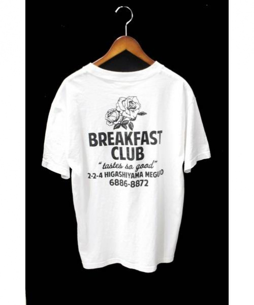 中古 古着通販 Breakfast Club ブレックファストクラブ プリントtシャツ ホワイト サイズ M ブランド 古着通販 トレファク公式 Trefac Fashion