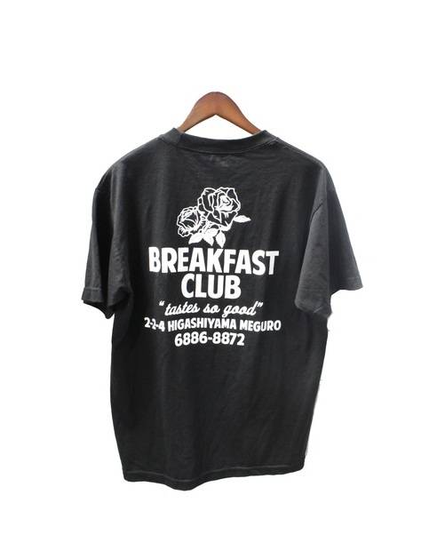 中古 古着通販 Breakfast Club ブレックファーストクラブ プリントtシャツ ブラック サイズ M ブランド 古着通販 トレファク公式 Trefac Fashion