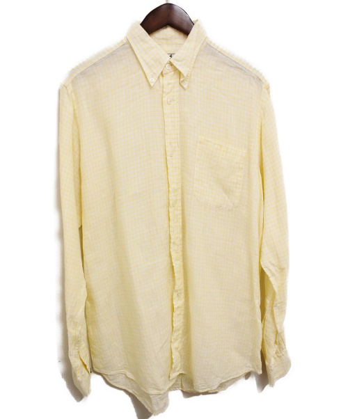 HERMES（エルメス）HERMES (エルメス) リネンシャツ サイズ:39の古着・服飾アイテム