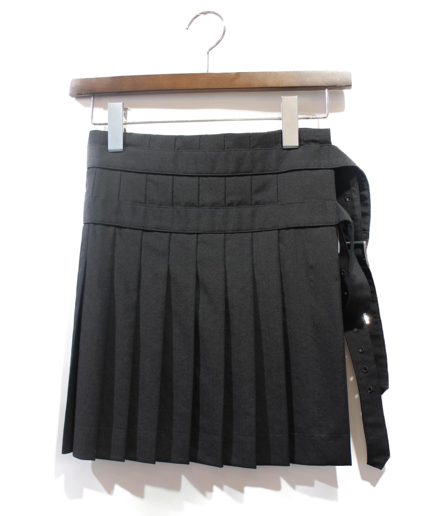 COMME des GARCONS HommePlus (コムデギャルソン オムプリュス) 巻きスカート ブラック サイズ:M