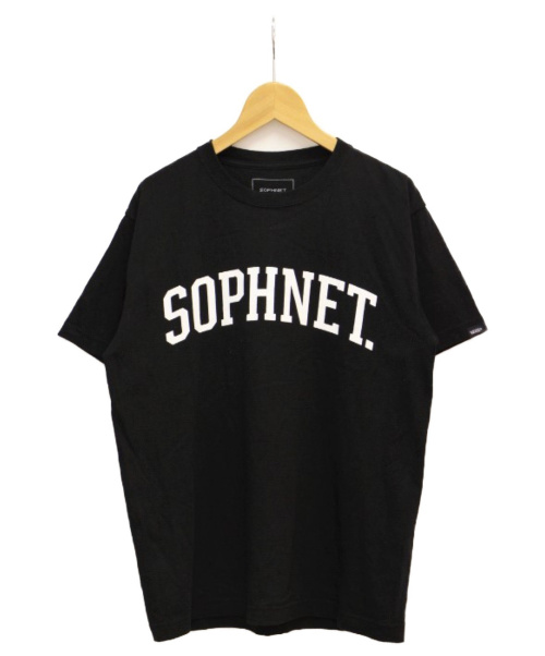 SOPHNET.（ソフネット）SOPHNET. (ソフネット) ロゴTシャツ ブラック サイズ:Mの古着・服飾アイテム