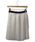 GUCCI (グッチ) プリーツスカート ホワイト サイズ:12 未使用品：24800円