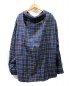 BALENCIAGA (バレンシアガ) オーバーサイズチェックシャツ ブルー サイズ:40：27800円