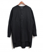 Yohji Yamamoto pour hommeヨウジヤマモト プールオム）の古着「20SS ヨークシャツ」｜ブラック