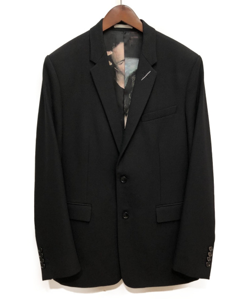 Dior（ディオール）DIOR (ディオール) モッシュピットグラフィック テーラードジャケット ブラック サイズ:48の古着・服飾アイテム