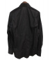 DOLCE & GABBANA (ドルチェアンドガッバーナ) フリルシャツ ブラック サイズ:38：4800円