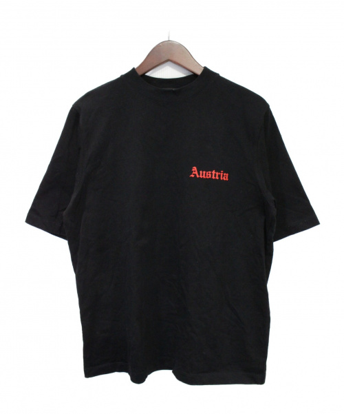 HELMUT LANG（ヘルムートラング）HELMUT LANG (ヘルムートラング) Austria Tシャツ ブラック サイズ:Sの古着・服飾アイテム