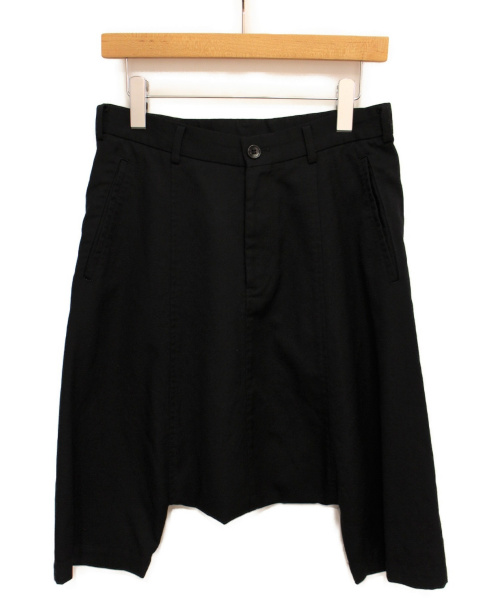 BLACK COMME des GARCONS（ブラック コムデギャルソン）BLACK COMME des GARCONS (ブラックコムデギャルソン) サルエルパンツ ブラック サイズ:XSの古着・服飾アイテム
