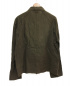 GROUND Y (グランド ワイ) 20SS Linen Cross Jacket オリーブ サイズ:3：12800円