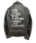 Lewis Leathers (ルイスレザース) ×COMME des GARCONS ライダースジャケット ブラック サイズ:36：238000円
