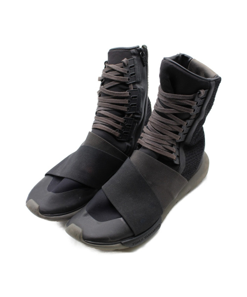 Y-3（ワイスリー）Y-3 (ワイスリー) Qasa Boot ブラック サイズ:27 CG3188の古着・服飾アイテム
