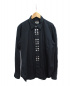 COMME des GARCONS Homme Plus（コムデギャルソンオムプリュス）の古着「ボタンデザインシャツ」｜ブラック