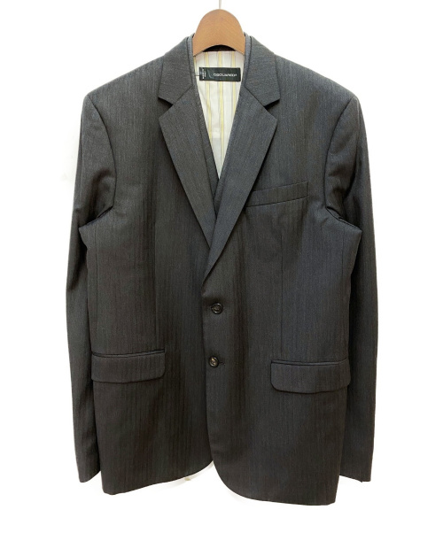 DSQUARED2（ディースクエアード）DSQUARED2 (ディースクエアード) ドッキングジャケット グレー サイズ:54の古着・服飾アイテム