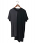 REGULATION Yohji Yamamoto（レギュレーションヨウジヤマモト）の古着「レイヤードTシャツ」｜ブラック×グレー