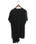 REGULATION Yohji Yamamoto (レギュレーションヨウジヤマモト) レイヤードTシャツ ブラック×グレー サイズ:3：5800円